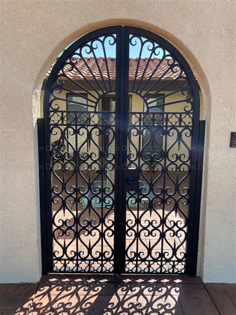 metal rod trailer house door at walmart|Village Wrought Iron Doors and Gates in Home Improvement.